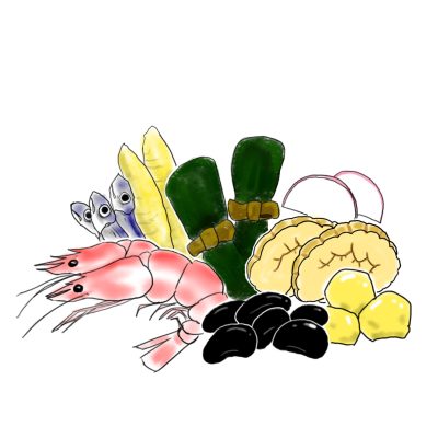 お節の具材